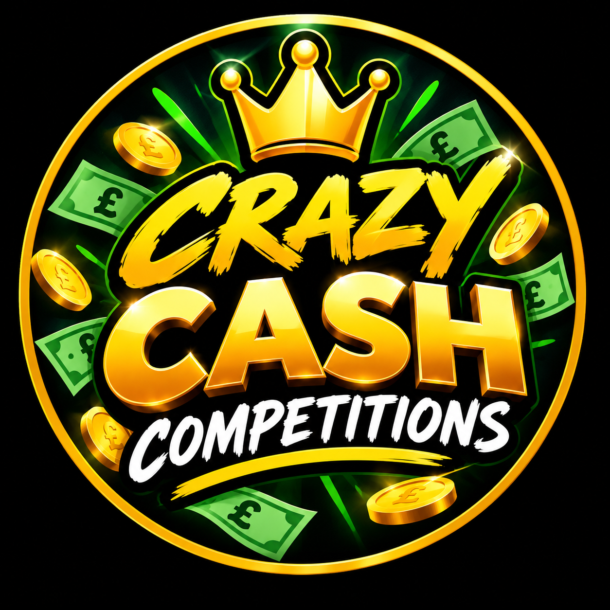 Crazy Cash Competitions logo